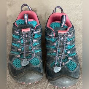 Keen Kids' Teal and Pink Outdoor Shoes